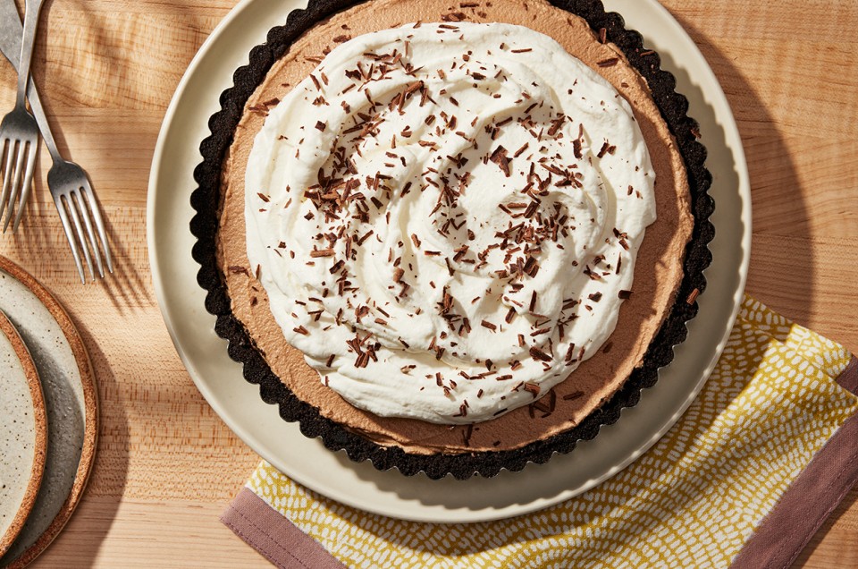 No-Bake French Silk Pie - select to zoom