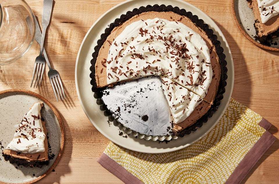 No-Bake French Silk Pie - select to zoom