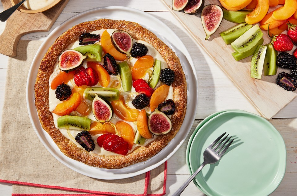 Fresh Fruit “Pizza” - select to zoom
