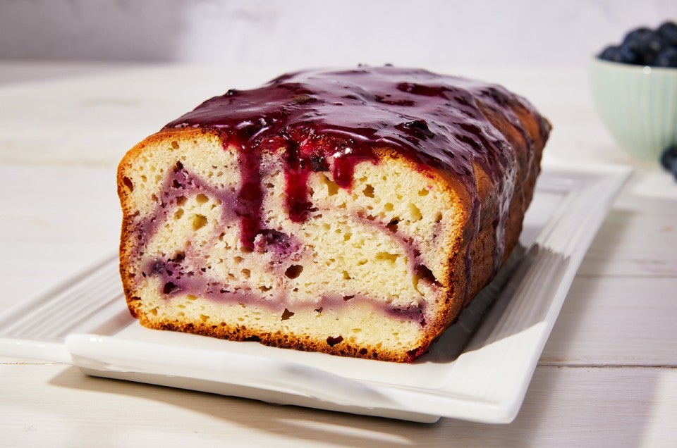 Lemon Blueberry Loaf Cake - select to zoom