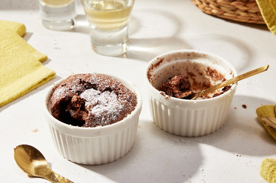 Triple Chocolate Soufflé - select to zoom