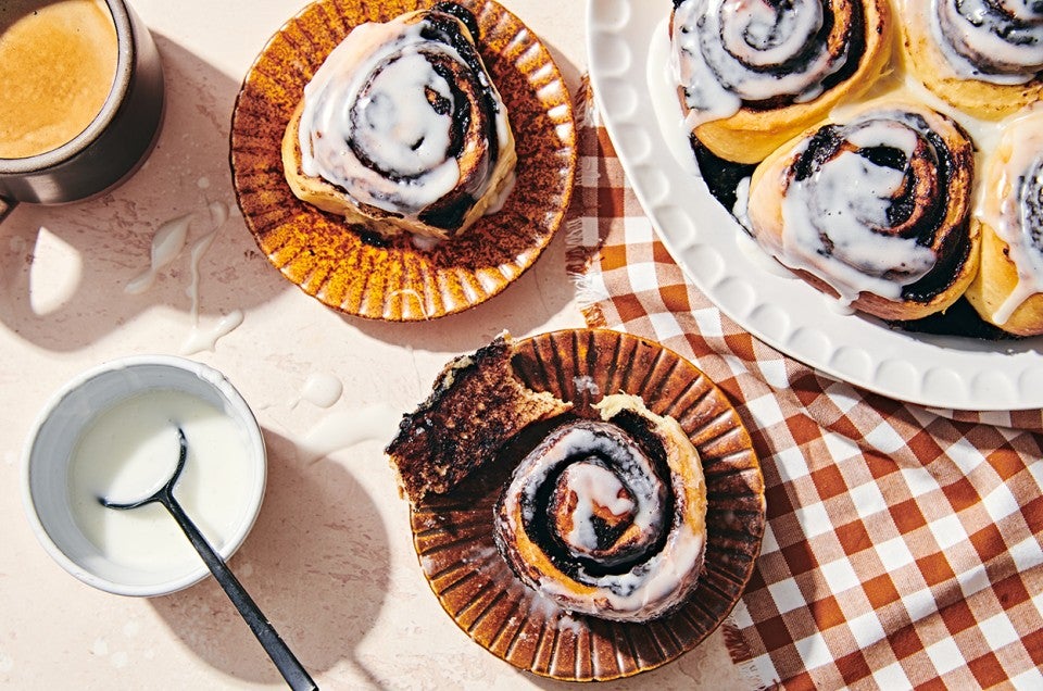 Chocolate Swirl Buns - select to zoom