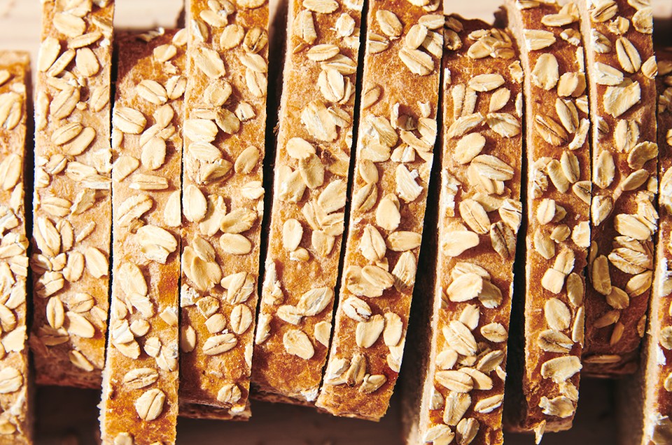 Vermont Whole Wheat Oatmeal Honey Bread - select to zoom