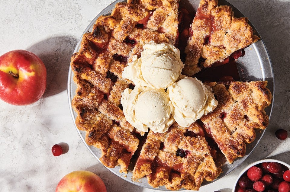 Apple Pie with Cranberries - select to zoom