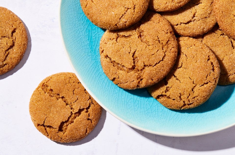 Crisp Molasses Cookies - select to zoom