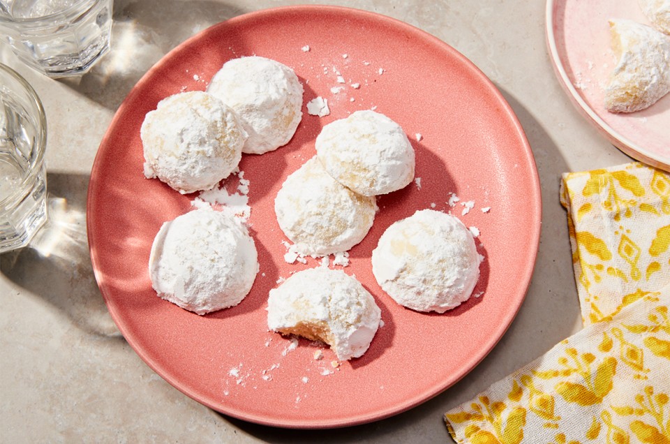 Lemon Snowball Cookies - select to zoom