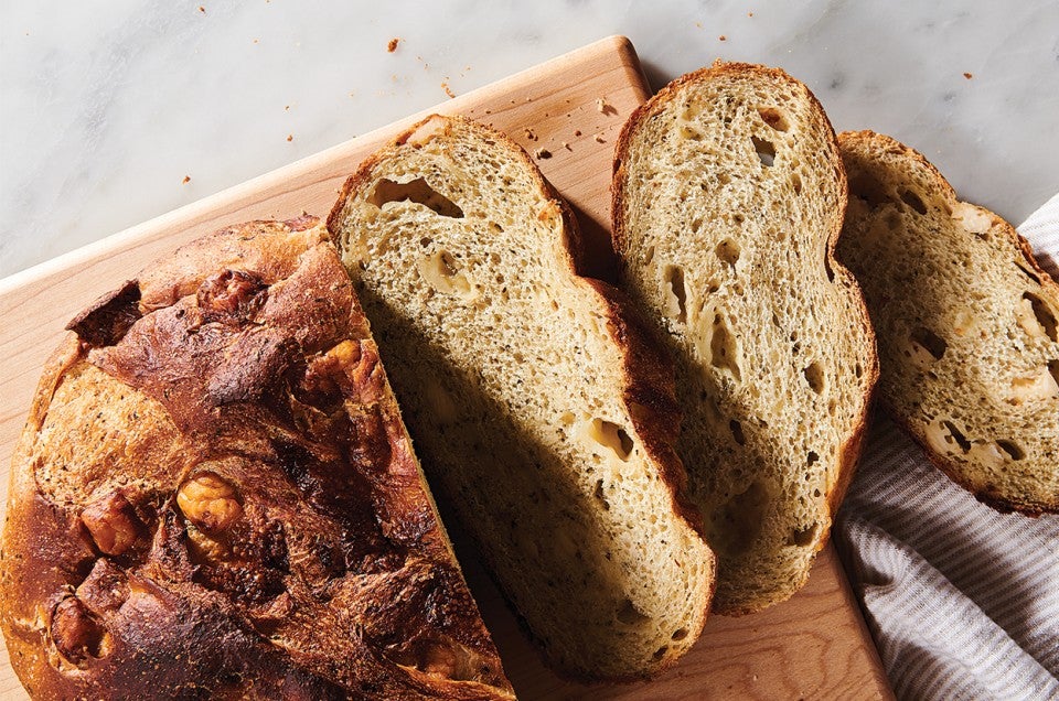 Three-Cheese Semolina Bread - select to zoom