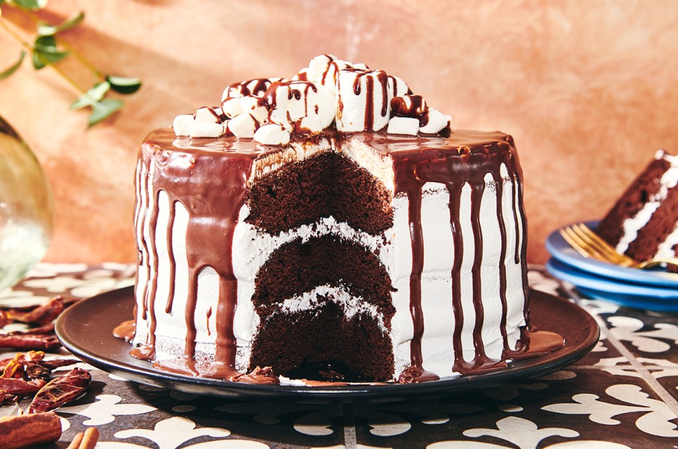 Mexican Hot Chocolate Cake - select to zoom