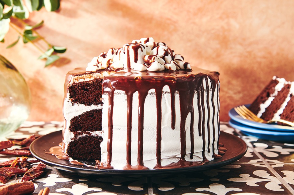 Mexican Hot Chocolate Cake - select to zoom