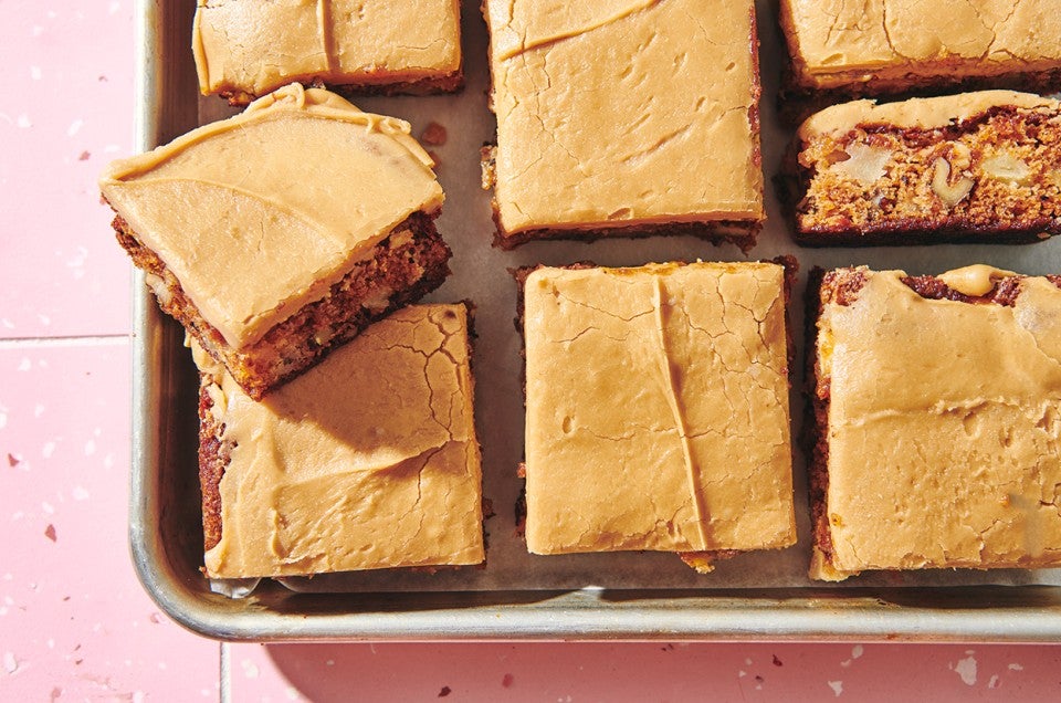 Old-Fashioned Apple Cake with Brown Sugar Frosting - select to zoom