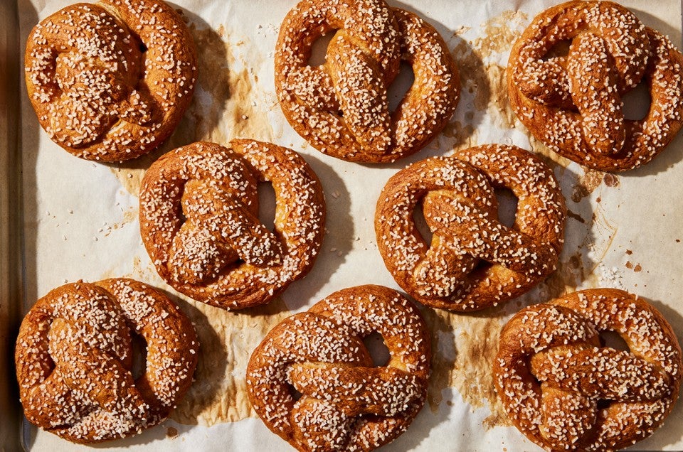 Chewy Gluten-Free Pretzels - select to zoom