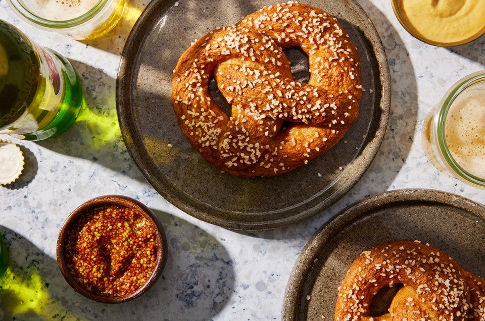 Chewy Gluten-Free Pretzels - select to zoom