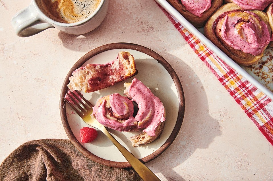 Jammin’ Raspberry Buns  - select to zoom