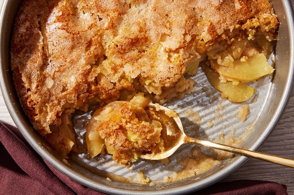 Sugar-Crusted Apple Cobbler - select to zoom