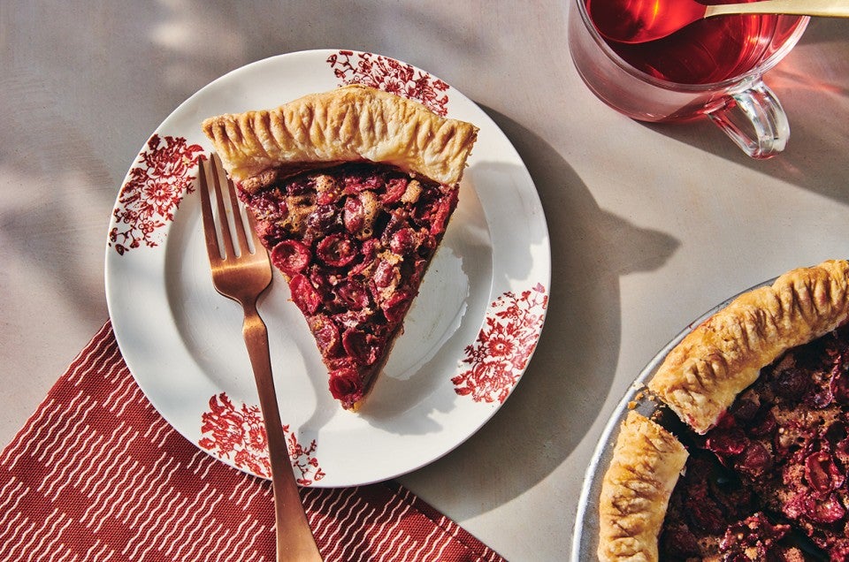 Cranberry Chocolate Chess Pie - select to zoom