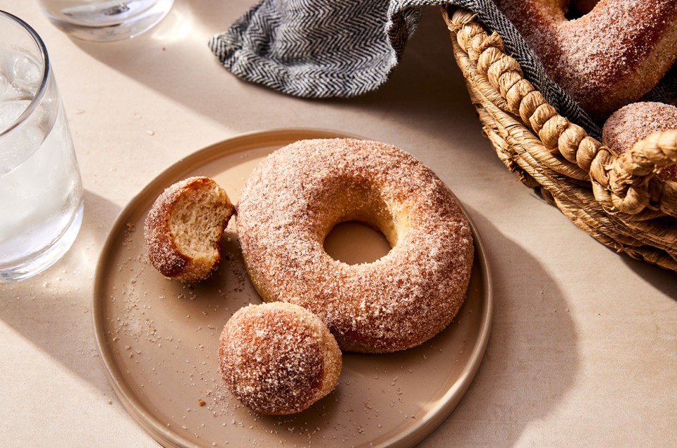 Spiced Baked Doughnuts  - select to zoom