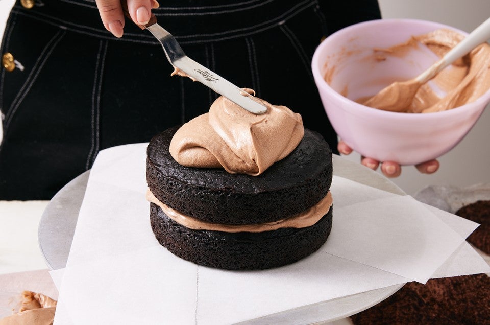 Chocolate Ermine Frosting - select to zoom