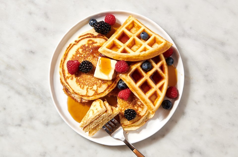 Quick-and-Easy Pancakes made with All-Purpose Baking Mix - select to zoom