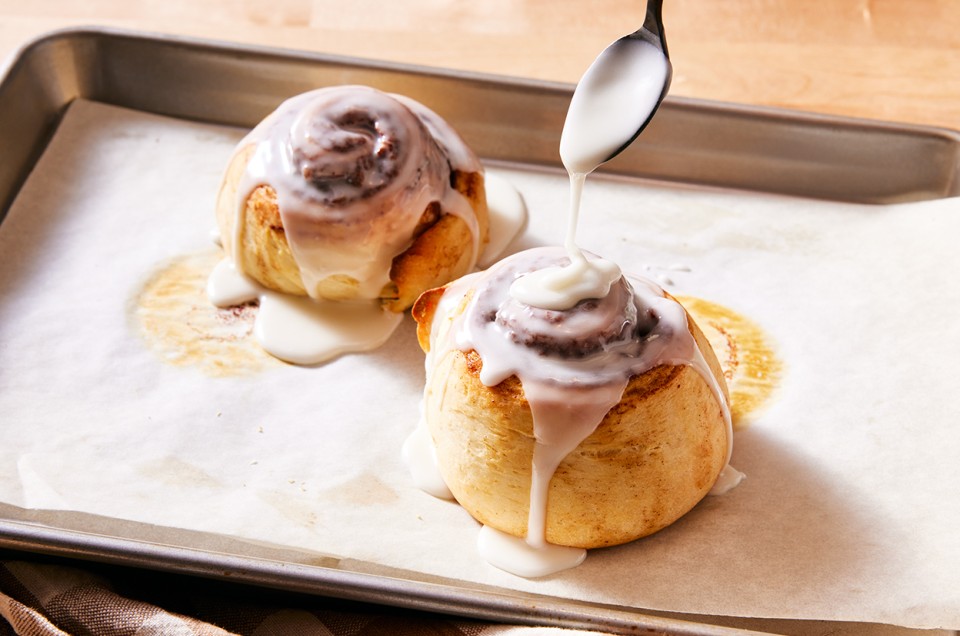 Small Batch Cinnamon Rolls  - select to zoom