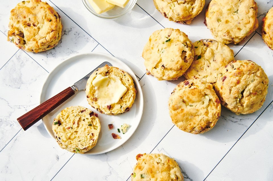 Gluten-Free Cheese Biscuits made with baking mix - select to zoom