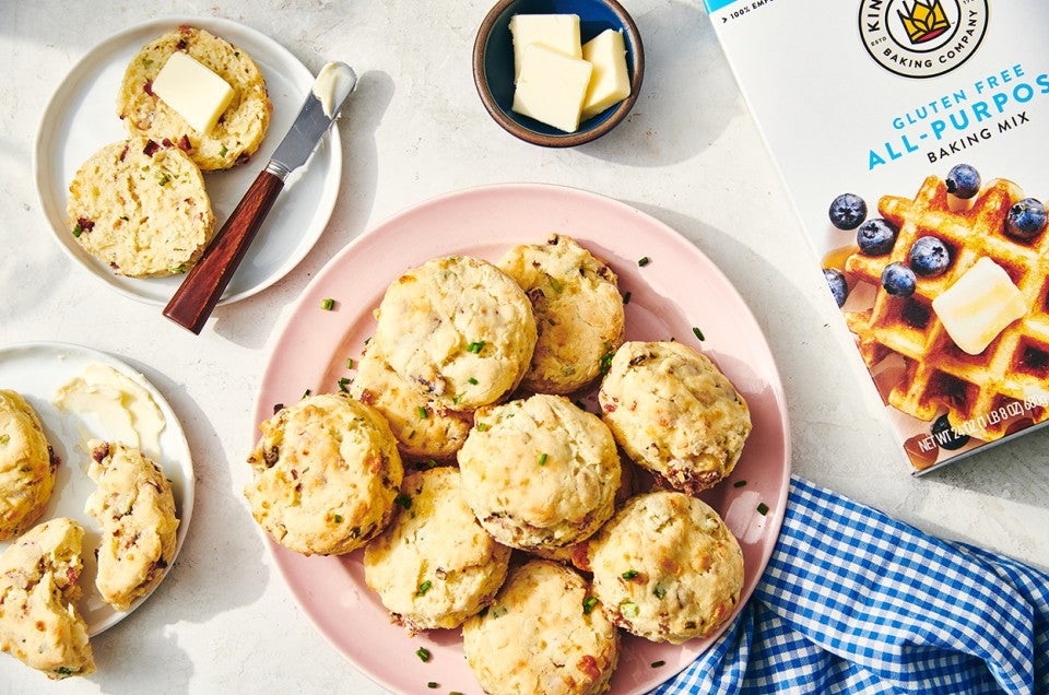 Gluten-Free Cheese Biscuits made with baking mix - select to zoom