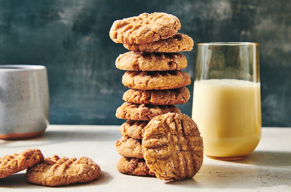 Peanut Butter Cookies with Self-Rising Flour  - select to zoom