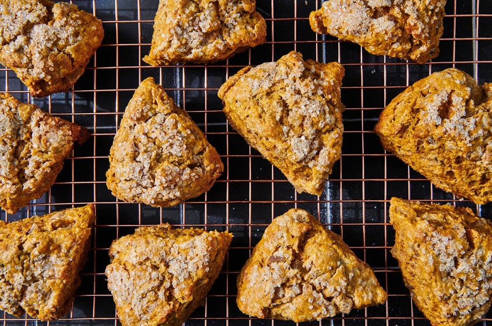 Harvest Pumpkin Scones  - select to zoom