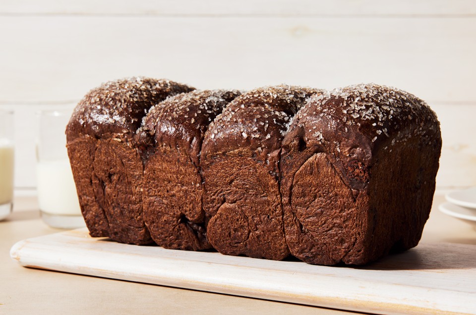 Chocolate Milk Bread  - select to zoom