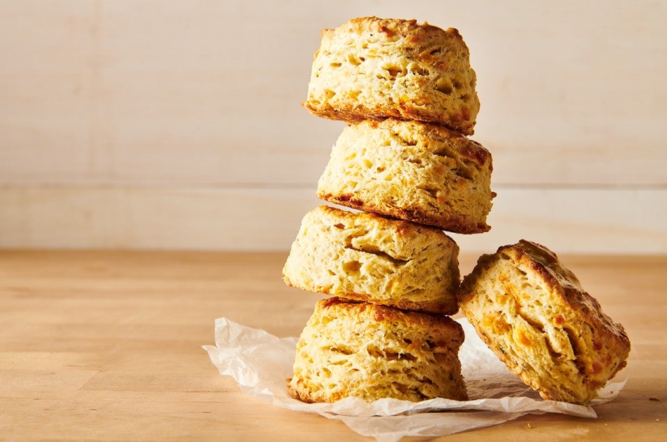 Sky-High Garlicky Herb Biscuits  - select to zoom