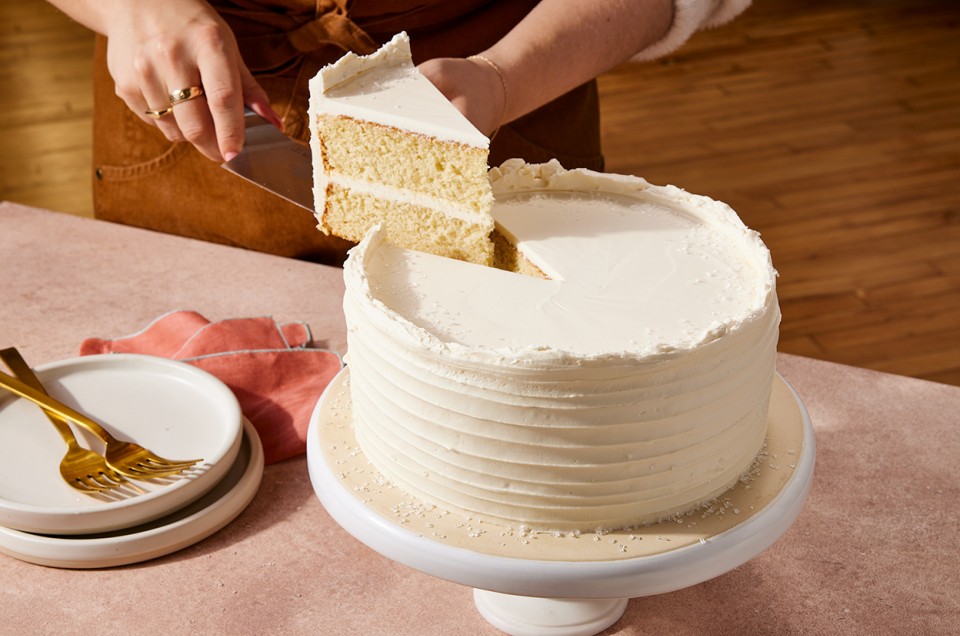White Velvet Cake  - select to zoom
