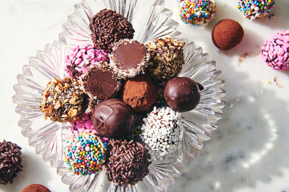 Deluxe Chocolate Truffles - select to zoom