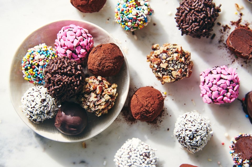 Deluxe Chocolate Truffles - select to zoom