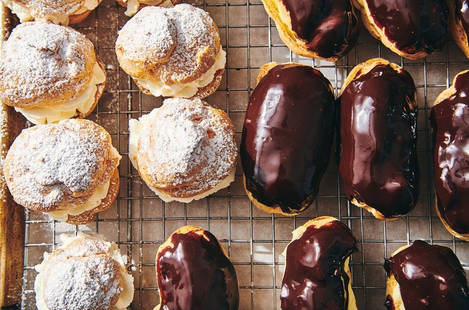 Cream Puffs and Éclairs - select to zoom