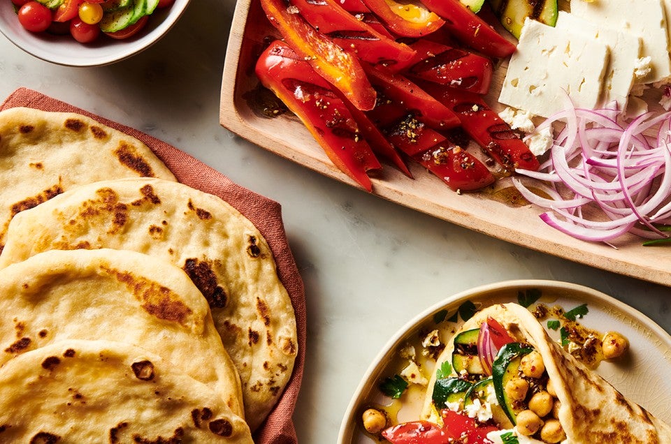 Perfectly Tender Flatbreads - select to zoom