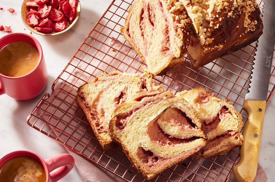 Strawberry Cream Cheese Babka  - select to zoom