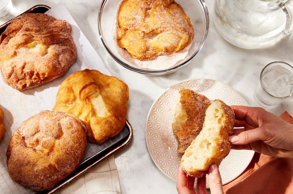 Easy Fried Dough - select to zoom