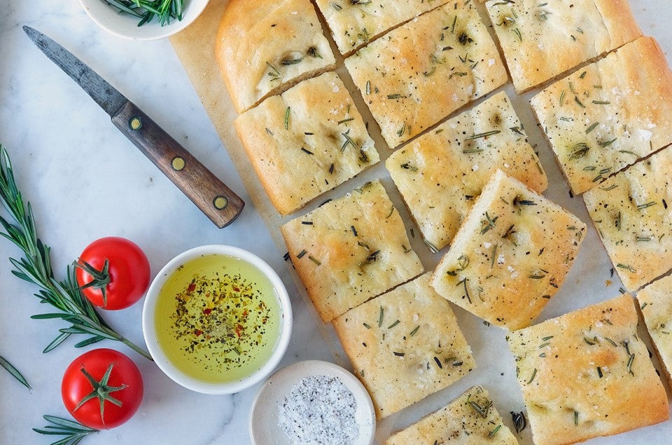 Golden Focaccia  - select to zoom