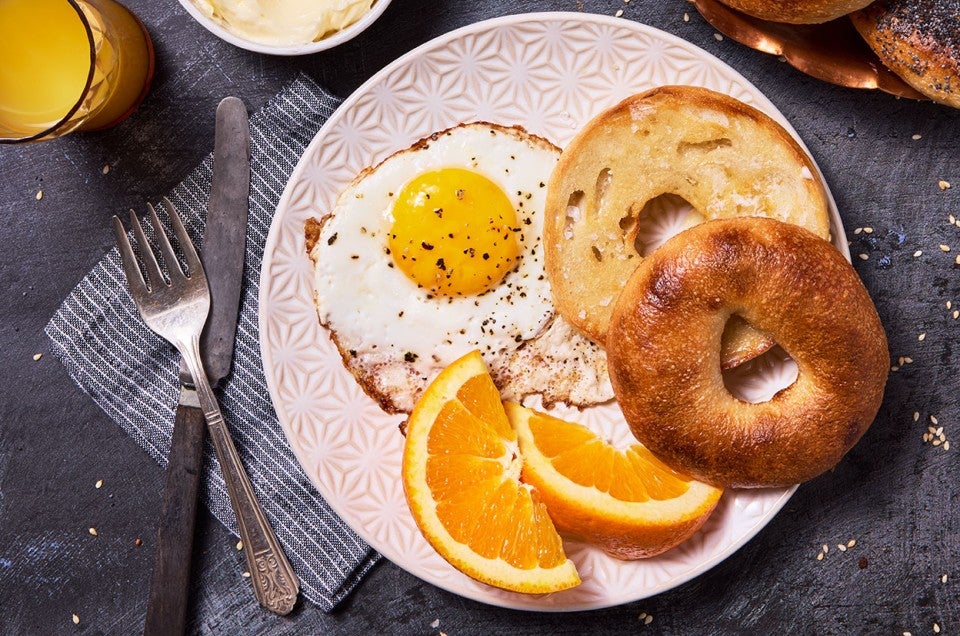 Sourdough Bagels Recipe King Arthur Baking Sourdough Bagel Hero2 HOR 032