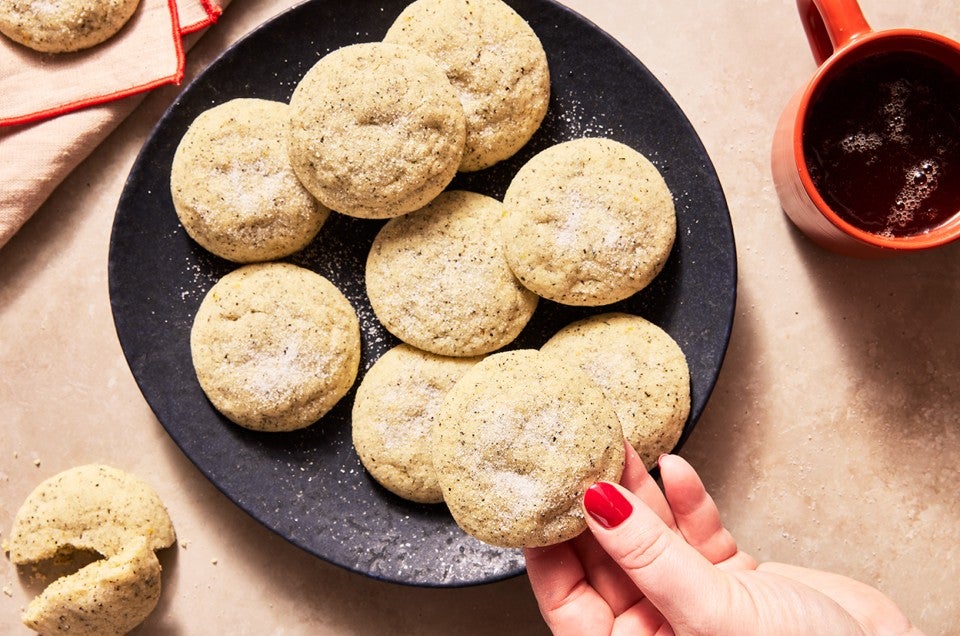 Earl Grey Cookies - select to zoom