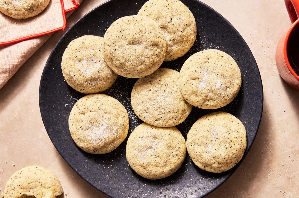 Earl Grey Cookies - select to zoom