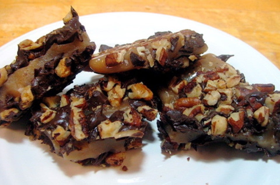 dark chocolate buttercrunch