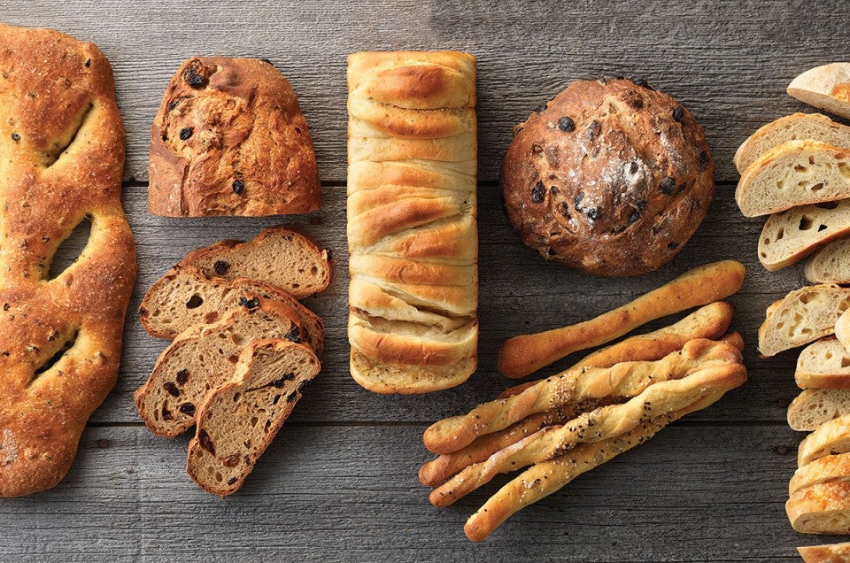 Great breads and spreads via @kingarthurflour