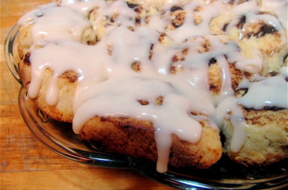 no-yeast cinnamon buns