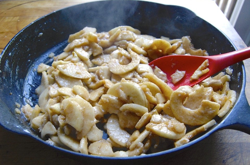 Apple pie filling via @kingarthurflour