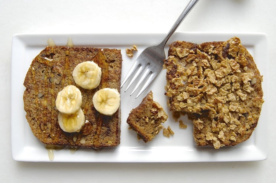 Banana Bread for Breakfast via @kingarthurflour