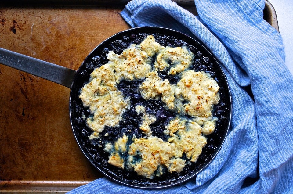 Blueberry Grunt via @kingarthurflour