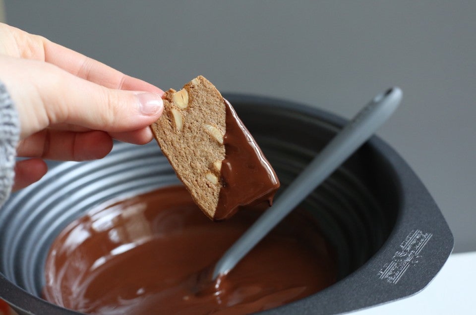 Dipping Chocolate via @kingarthurflour