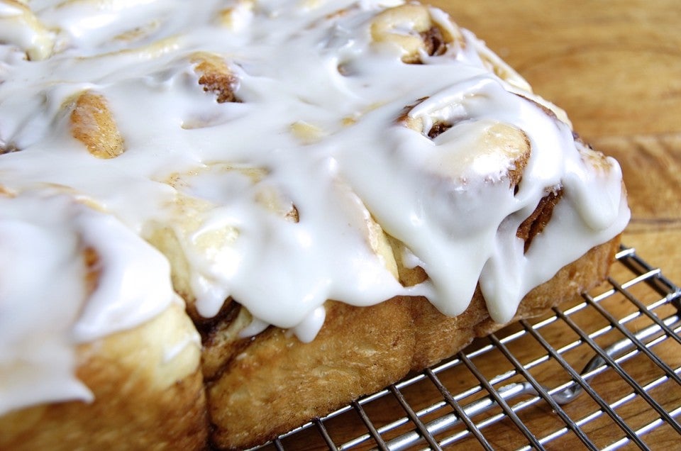 Cinnamon Rolls via @kingarthurflour