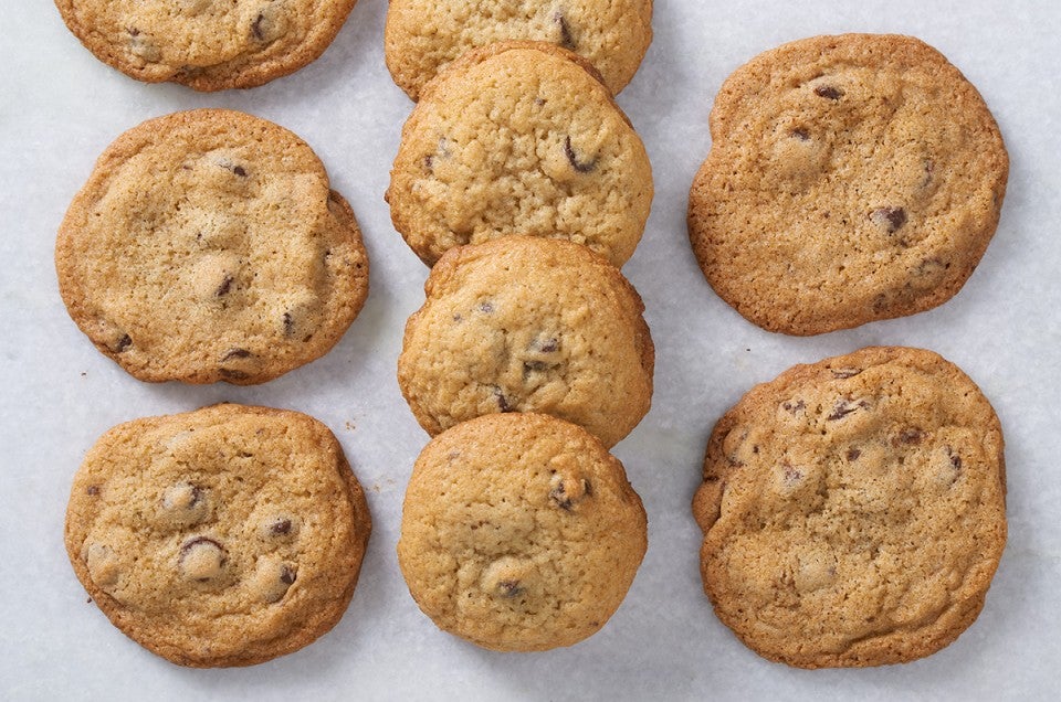 Essential Goodness Chocolate Chip Cookies via @kingarthurflour