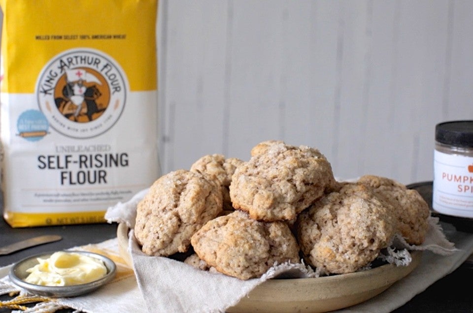 Fall biscuits via @kingarthurflour